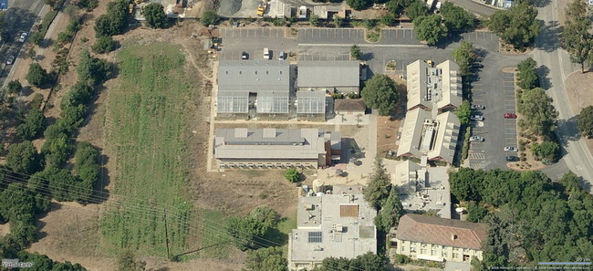 aerial from south side