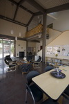 Interior view of the Global Ecology Center, Stanford, California