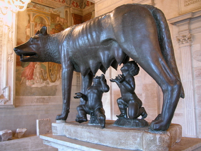 she wolf, romulus and remus