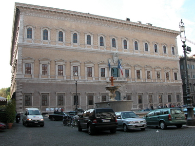 Palazzo Farnese, Antonio da Sangallo, Rome