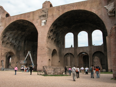 Basilica of Maxentius, Rome, Italy