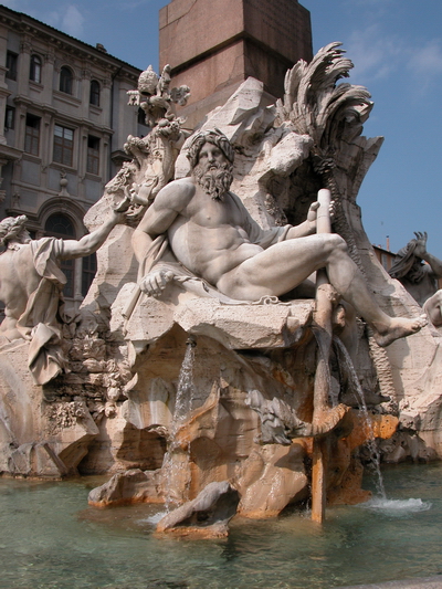 Fountain of the Four Rivers by Gian Lorenzo Bernini