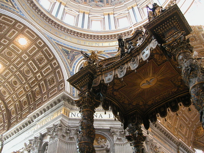 Bernini - Baldacchino, St. Peter's, Rome