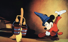 mickey as the sorcerer's apprentice