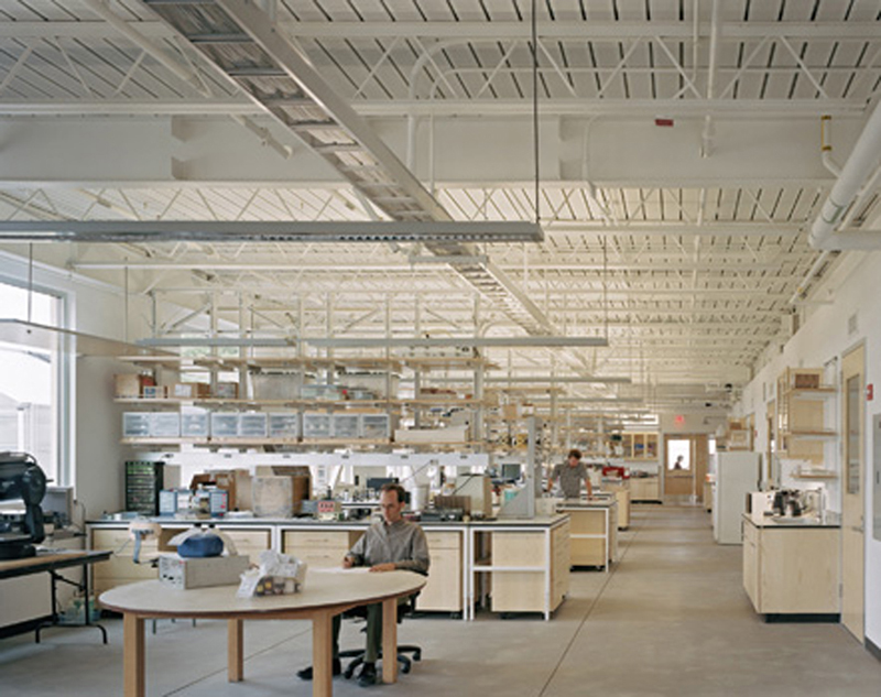 View of the laboratory area at the Global Ecology Center, Stanford, Califor...